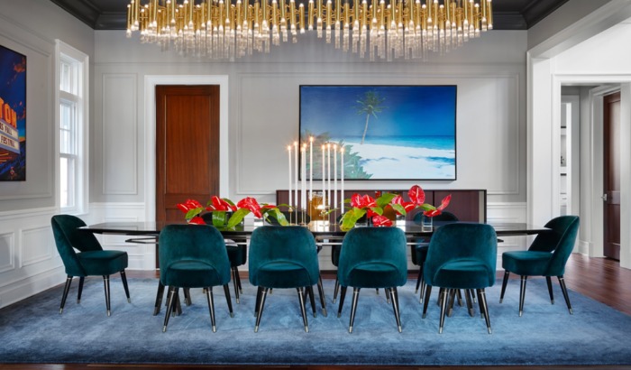 The Mid-Century Style of the Ravenswood Residence in Chicago